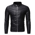 Gabriele | Giacca in Pelle Collo Alto