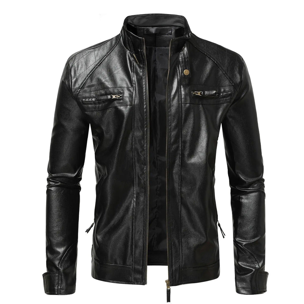 Loris | Giacca in Pelle Uomo Elegante